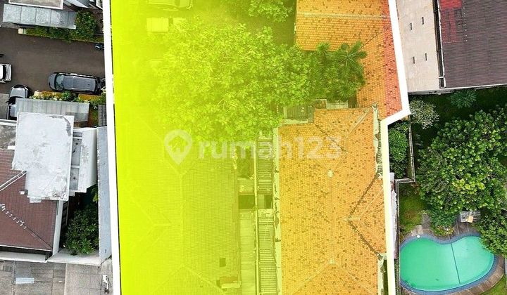 Rumah Hitung Tanah Cipete Dekat Kebayoran Baru Pondok Indah