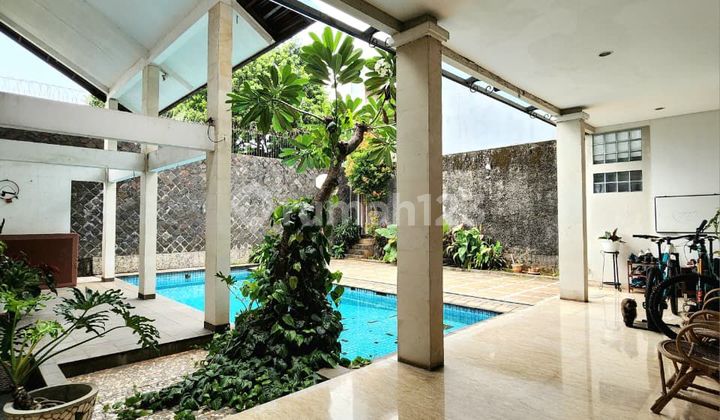 Rumah dijual cepat dekat area senayan permata hijau simprug