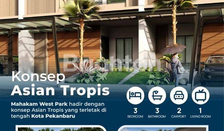 Cluster Mahakam West Park konsep Asian Tropis 1