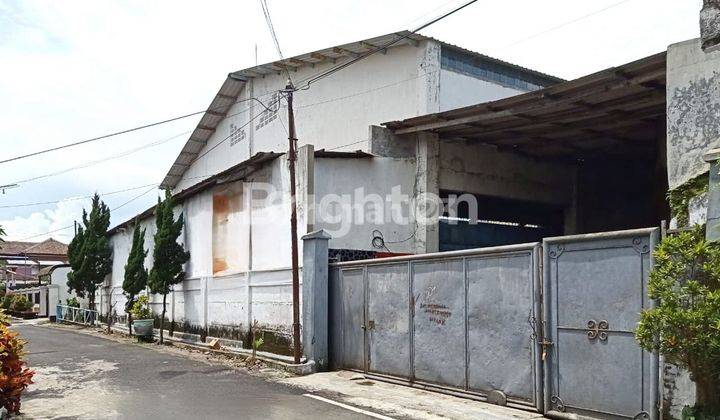 DIJUAL GUDANG DI JL ONTOSENO  1
