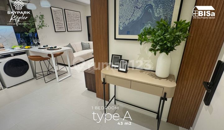 Skypark Kepler Condominium in Johor Bahru, Unit Type A with 1 Bedroom 2