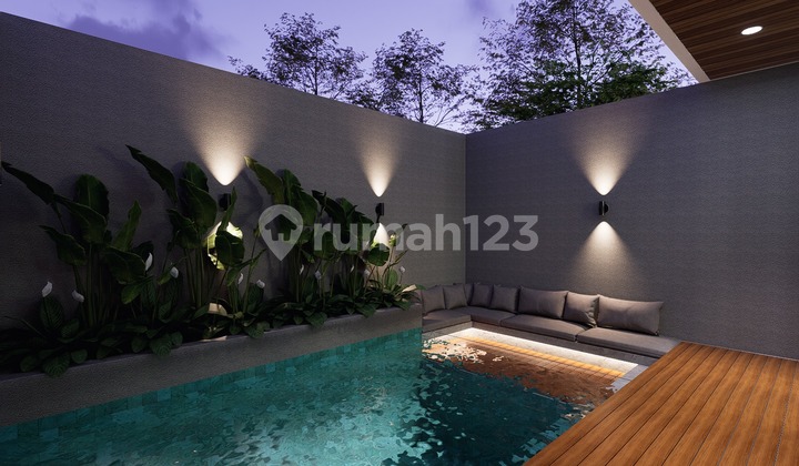 Dijual Villa Baru Modern Contemporary Concept Di Seminyak Cn