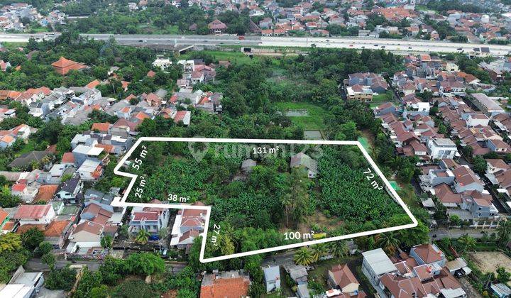 Dijual Cepat Tanah Untuk Perumahan di Jl Curug Agung, Beji Depok 1