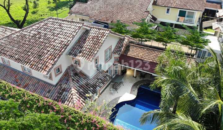 Villa Asri di Mediterania 1 (Sentul) sudah renov dan terawat  2