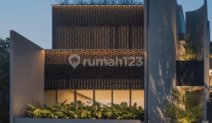 Rumah Baru Mewah dengan Style Modern-Tropical di Lebak Bulus