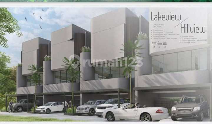 Dijual Rumah Baru Asri dengan Style Modern-Tropical di Andara