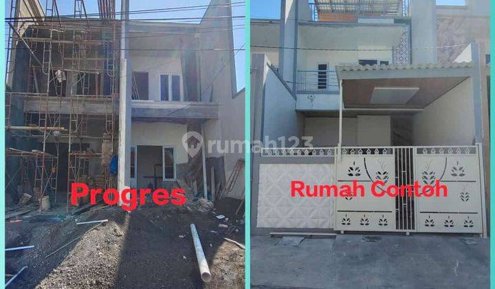 Dijual Rumah 2 Lt Cuantiik In House CASH Perumahan Wiguna 2 Unit On Progres Dekat Bandara,kampus Upn,rencana Oerr. 1