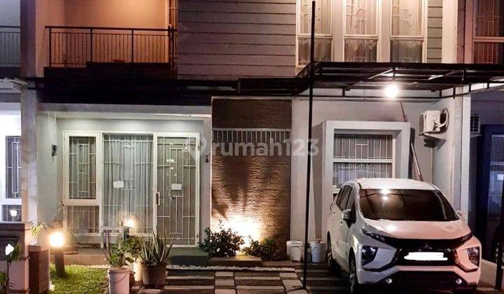 Rumah Furnished 2,5 Lantai Dengan Taman Alam Sutera Feronia  1