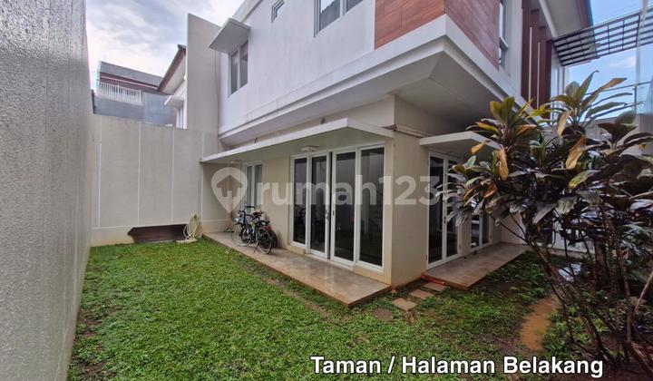 Luxury Cluster House Kirana Pulogebang in Front of the Park Furnished Building Area 220 Land Area 180 2