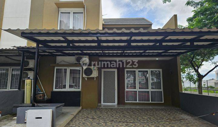 Dijual rumah cluster baru mewah full furnished di Familia Utban mustika jaya 1