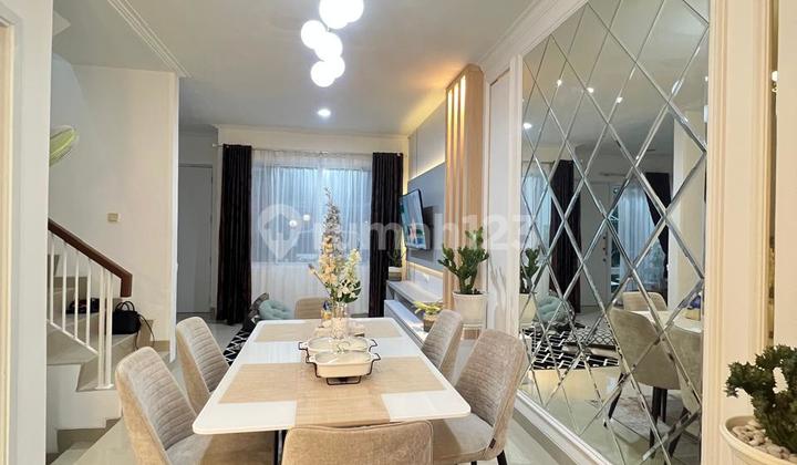 Rumah Murah Cluster 2 Lantai Sdh Renovasi Semi Furnished Grand Galaxy