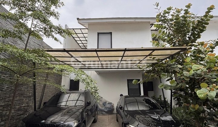 Rumah Cluster Mewah Furnished Nyaman Pinggir Jalan Raya Moch Kahfi Jaksel