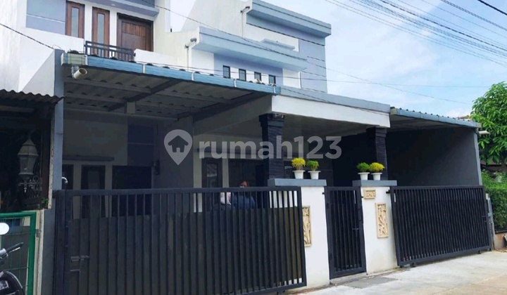 Dijual rumah mewah semifurnished LT 108 LB150 fi pekayon bebas banjir 1