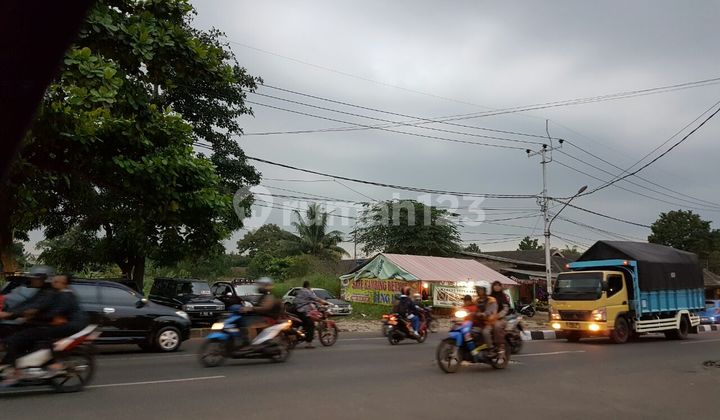 Disewakan Tanah Kosong Pinggir Jalan Cocok Untuk Usaha Cafe/Restoran, Parkir Truk,  Parkir Kontainer, Showroom dll Di Ciputat  Tangerang Selatan