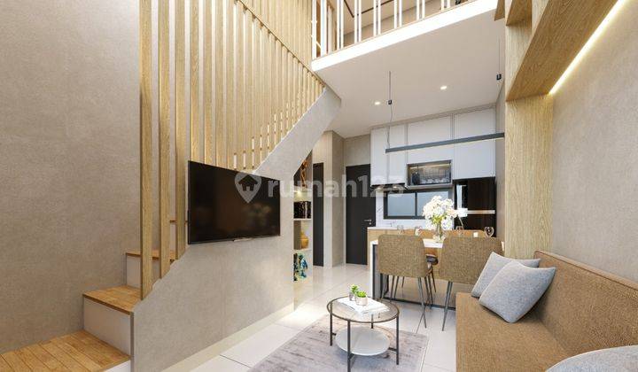 Rumah Estetik Konsep Mezzanine Virginia Park Makassar  2