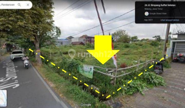 Dijual Tanah Kavling Simpang Sulfat ,lokasi strategis di tengah  kota `Malang` cocok untuk cluster Perum 2