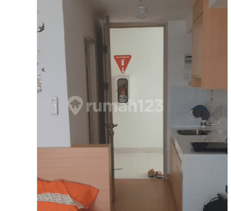 Sewa For Lease Disewakan Apartemen Tokyo Riverside Pik 2 Tower A Tipe Studio Tanpa Tulang Lebih Lebar Luas 21 Sqm Furnish Ac, Gorden, Ranjang, Tv, Kitchen Set Nego 2