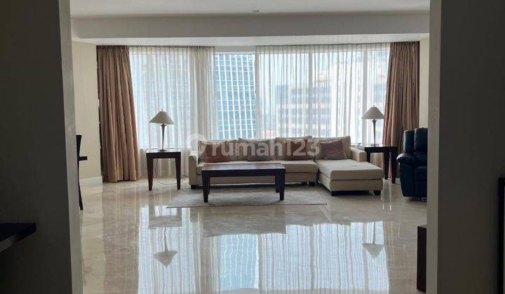 Sewa For Lease Disewakan Apartment The Plaza Residence Midplaza Sudirman Jakarta Pusat Uk 198m² 3+1 Bedroom 3+1 Bathroom City View Full Furnished Nego 1