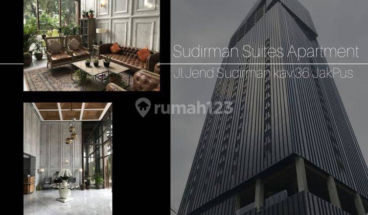 Jual For Sale Dijual Apartemen Sudirman Suites Jakarta Pusat Brand New 2BR Hoek Uk 59 M2 Kt 2 Km 1 Nego 1