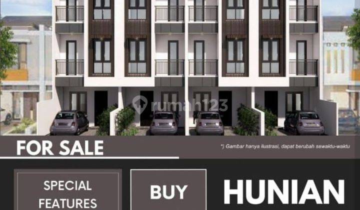 4 Unit Rumah Megah 4 Lantai Di Sumur Batu Kemayoran 1