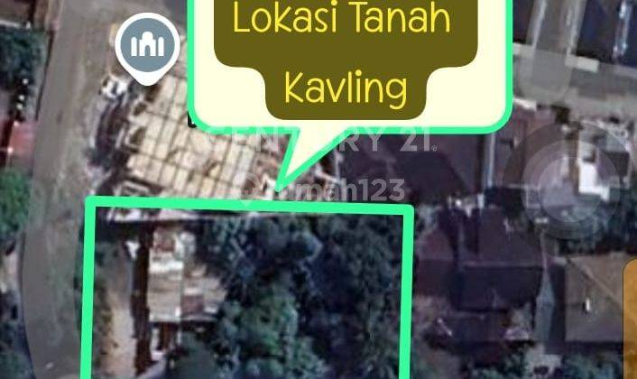 TANAH KAVLING HOEK PINGGIR JALAN RAYA DI PONDOK AREN 1