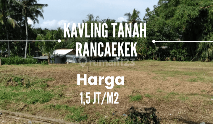 Areal Rancaekek Tanah Kapling Legalitas SHM 1