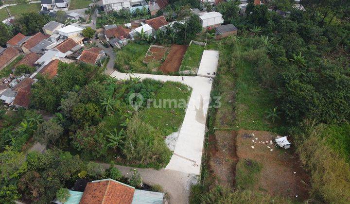 Tanah Kavling Dapat City View Kota Bandung Jalan Cor Beton 1