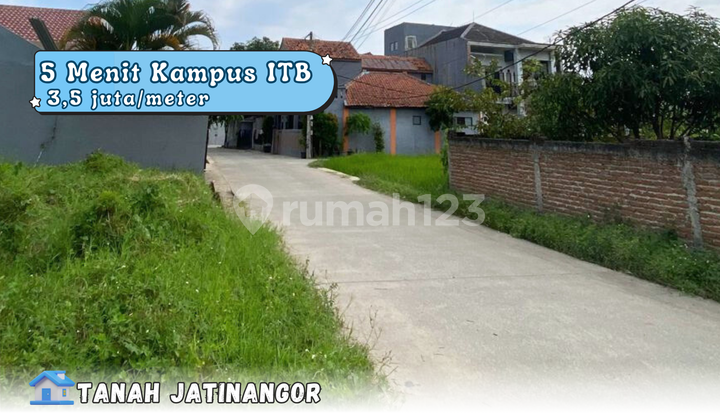 Tanah Strategis di Jatinangor – 5 Menit ke Kampus ITB & Unpad