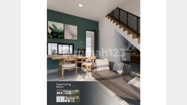 Rumah Modern Dekat Sport Jabar Arcamanik Bandung