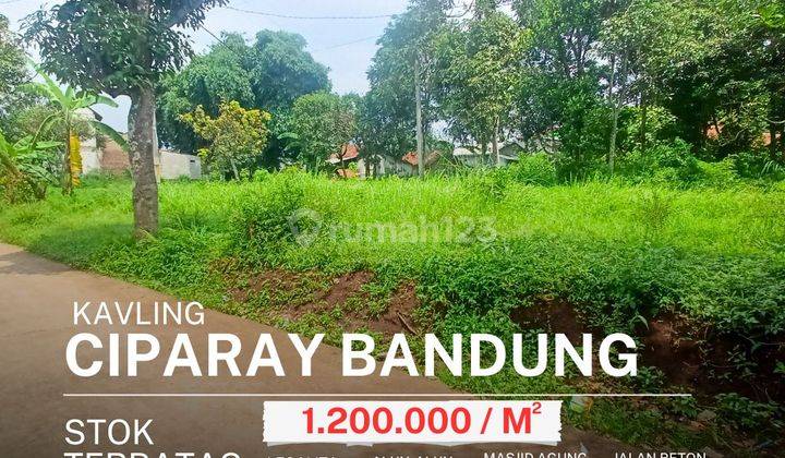 Jual tanah Ciparay Dekat Alun-alun Ciparay 1