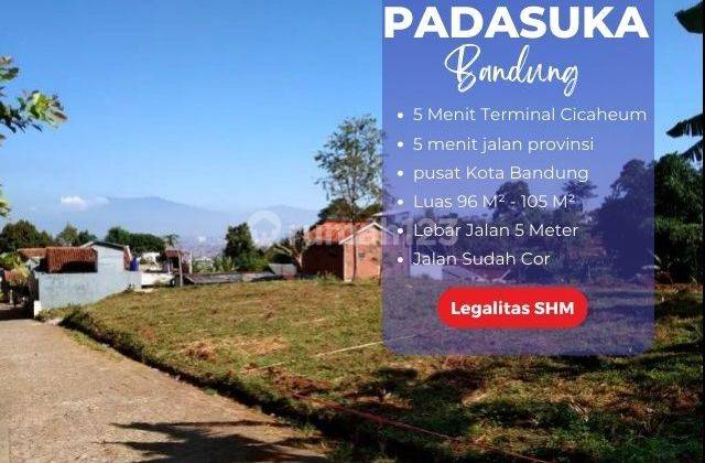 Di Jual Tanah Padasuka Bandung 5 Menit Jl. PHH Mustofa (Suci) 1