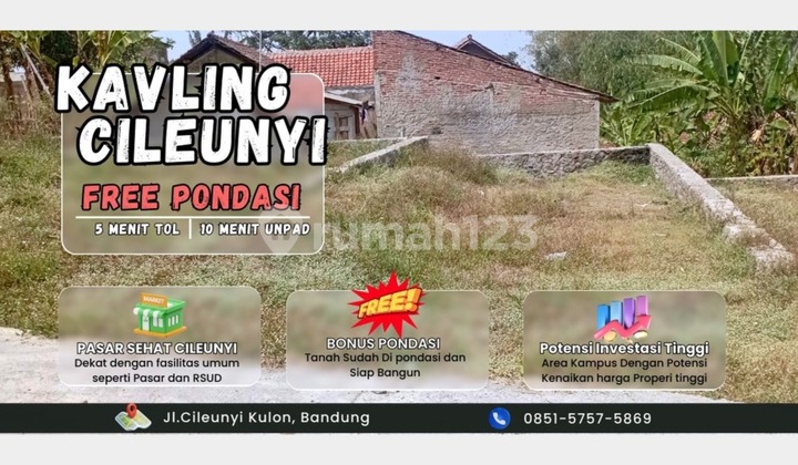 Kavling Cileunyi Untuk Hunian Dan Usaha