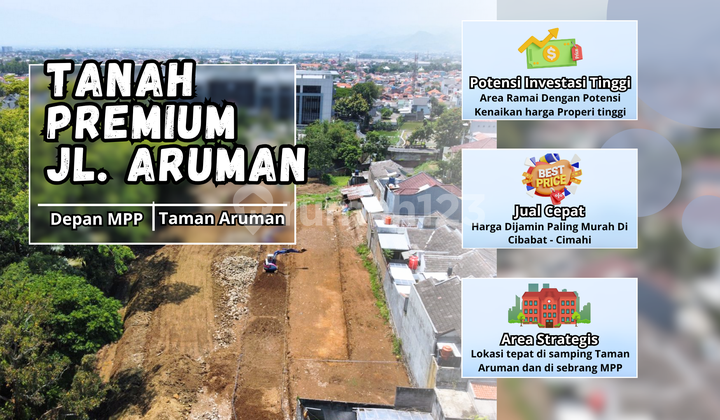 Tanah Kavling Premium 90 m² Tepat Depan MPP Cimahi, Siap Bangun & Legal SHM