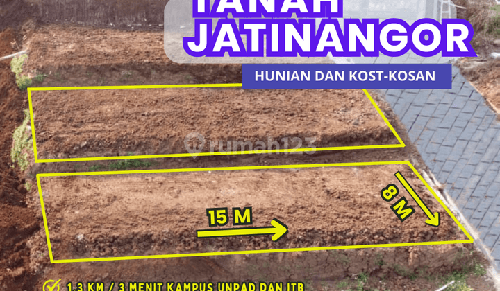 Tanah Jatinangor Hunian Dan Kost Kosan 3 Menit Kampus Unpad  1