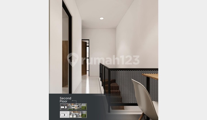 Rumah Modern Open Space Bandung 1M Aan 2