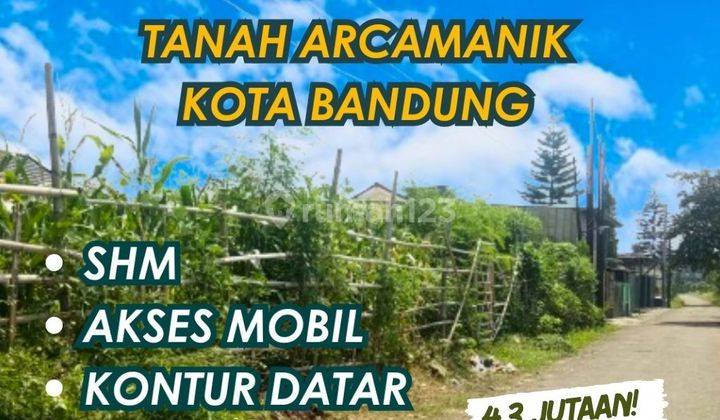 Tanah Kavling Komplek Arcamanik Kota Bandung Legalitas SHM Aman 1