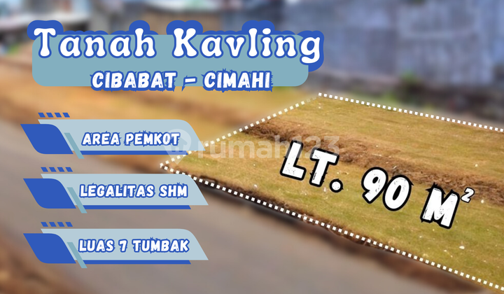 Tanah Kavling Cimahi Dekat Pemkot, Siap Bangun Hunian Nyaman