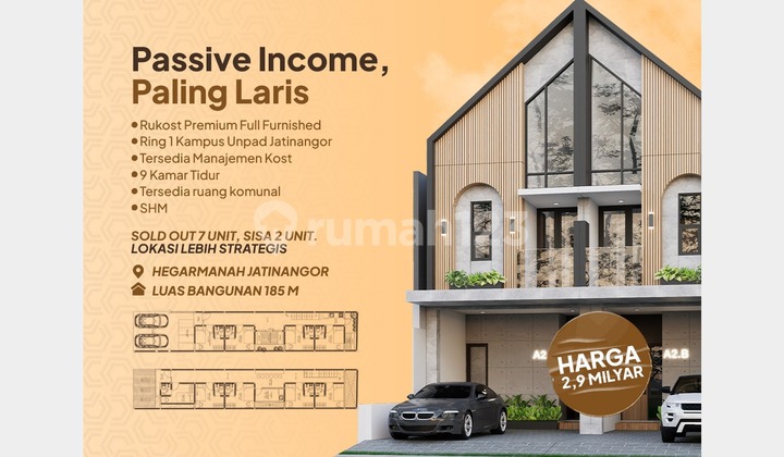 Kosan Plus Manajemen di Jatinangor Dekat Kampus Unpad