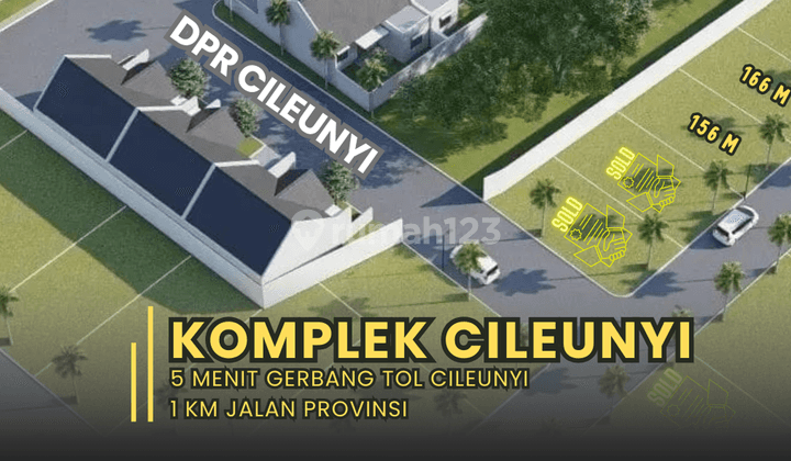 Jual Tanah Cileunyi Bandung 7 Menit Gerbang Tol Cileunyi 1