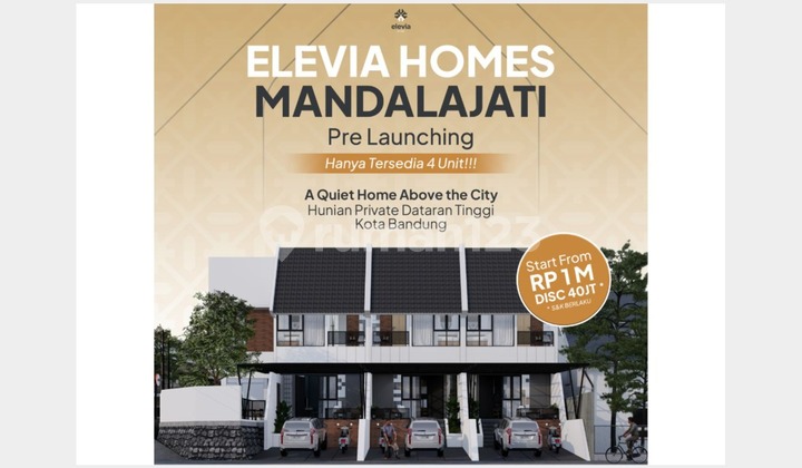 Rumah 3 Kamar Dekat Ah Nasution Bandung