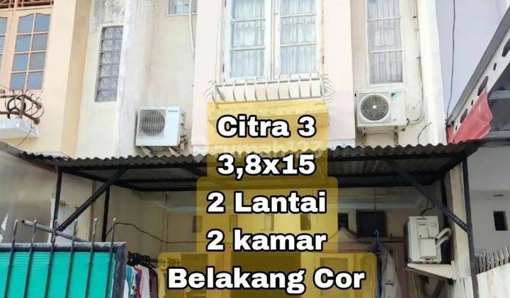 Rumah Citra 3 2 Lantai Timur Laut 3,8x15 Belakang Cor 2