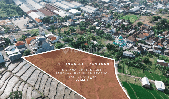 Tanah 7.352 m² di Pandaan, Pasuruan, Jawa Timur SHM  2