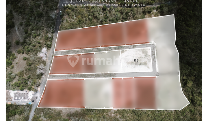 Tanah Kavling Siap Bangun Ocean View di Ungasan, Kuta Sel., Bali SHM 1200 M² Tanah Kavling Siap Bangun Ocean View di Ungasan, Kuta Sel., Bali SHM 1200 M²