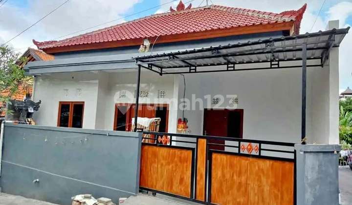 House, 1 Floor, Flood-Free, Unfurnished, Padangsambian, West Denpasar