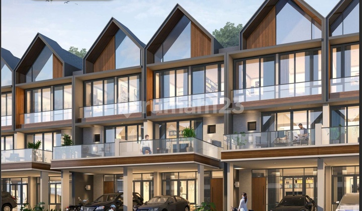 New House, Osaka Residence Hana Cluster, 3 Floors, Area 7.5x10