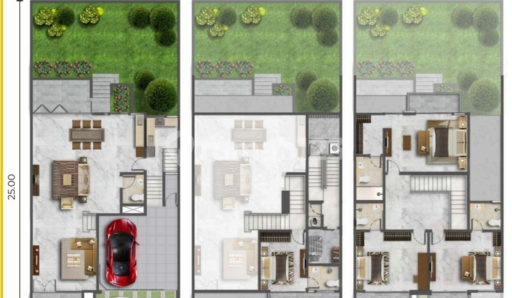 Rumah Baru Cluster Kuningan Village Pik 2 Jade Luas 10x25
