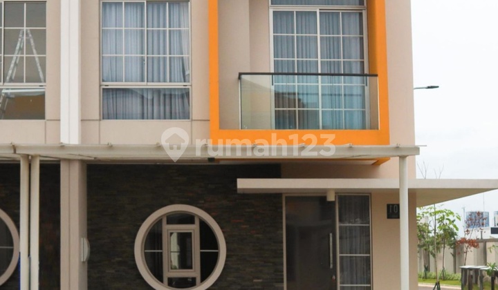 Rumah Baru Cluster Miami Pik 2 Fuchia Hoek Luas 9x12,5