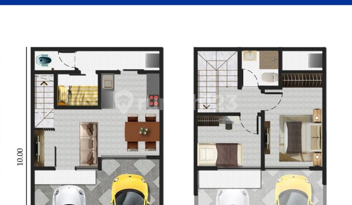 Rumah Baru Cluster Miami Pik 2 Salvia Luas 6x10