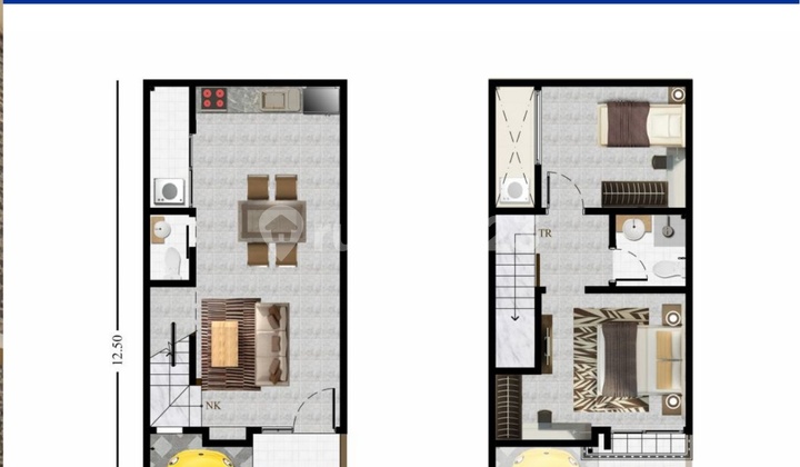Rumah Baru Cluster Miami Pik 2 Dahlia Hoek Luas 7,5x12,5