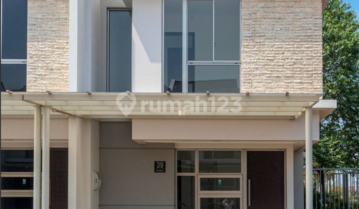 Rumah Baru Cluster Atlanta Pik 2 Blue Ivy Hoek Luas 7,5x10